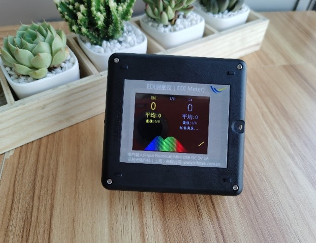 Dual-Channel EDI Illuminance Meter