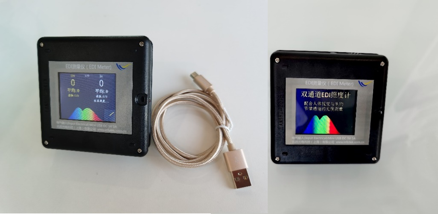 Dual-channel EML illuminance stroboscope